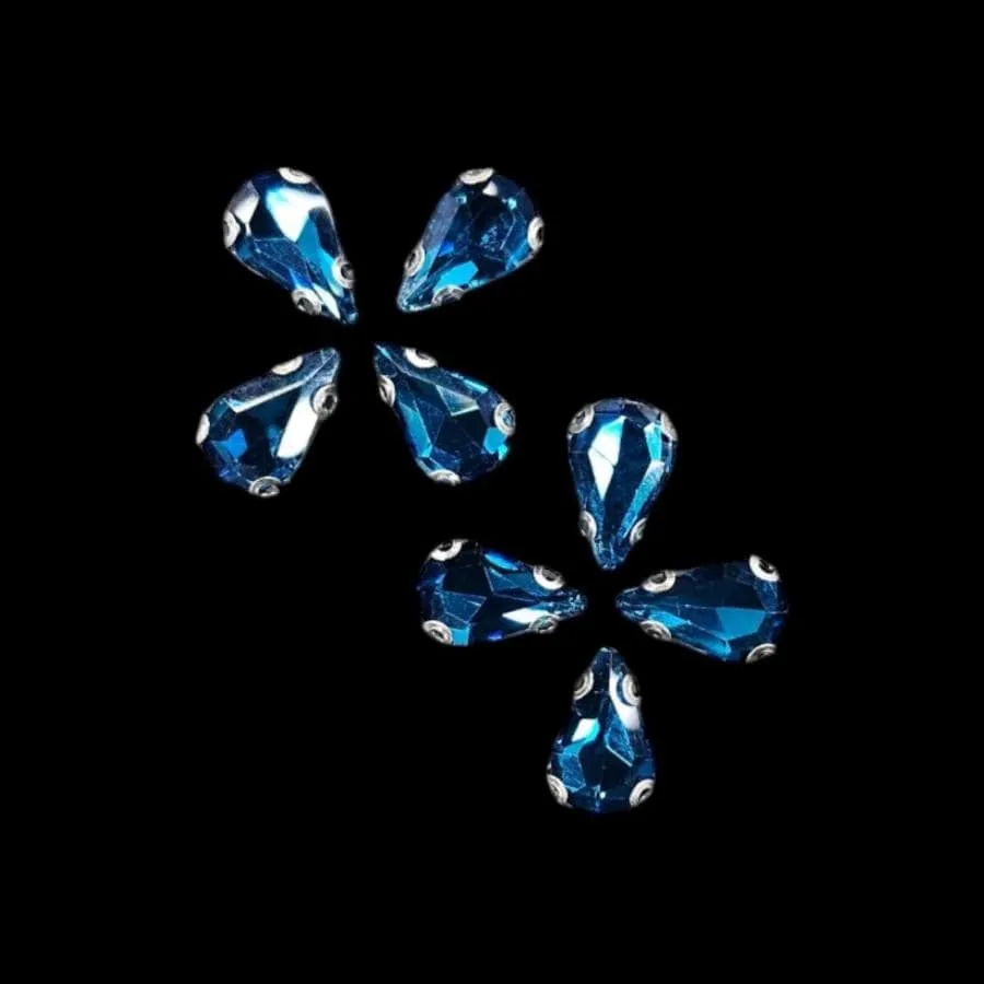 Crystal D.R Stone 8x13 Drop