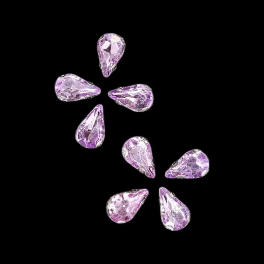 Crystal D.R Stone 8x13 Drop