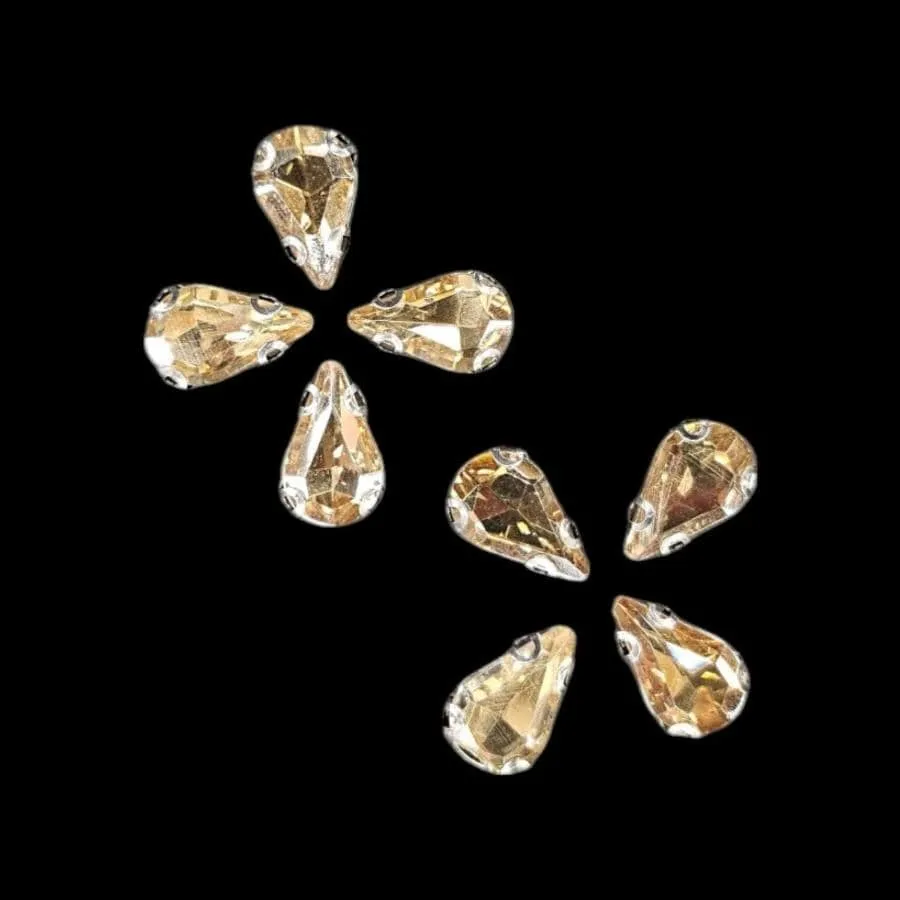 Crystal D.R Stone 8x13 Drop