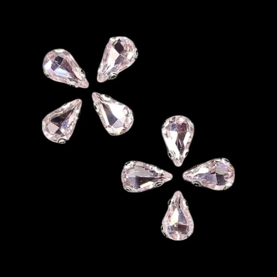 Crystal D.R Stone 8x13 Drop