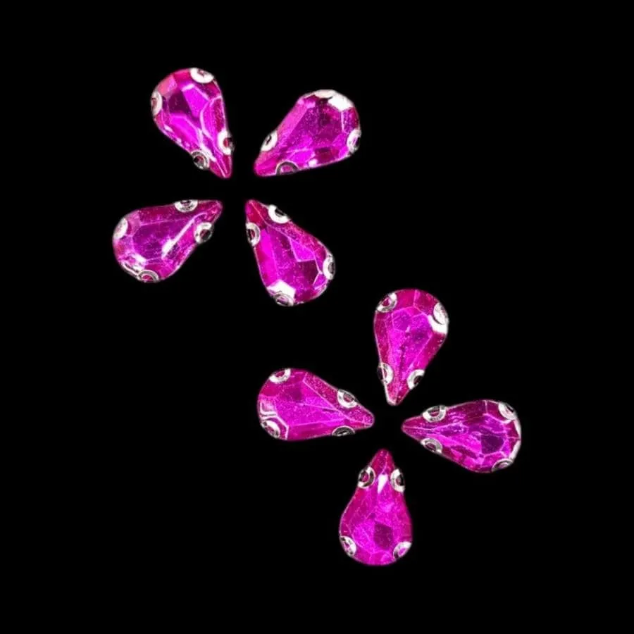 Crystal D.R Stone 8x13 Drop