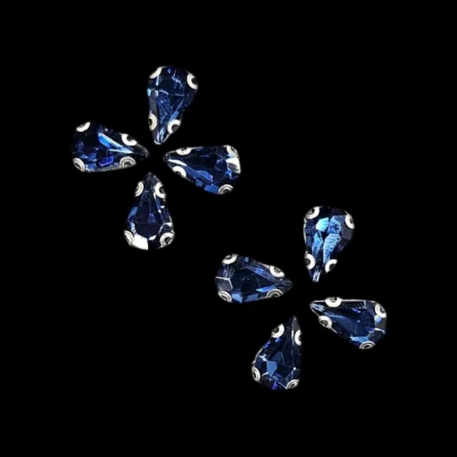 Crystal D.R Stone 8x13 Drop