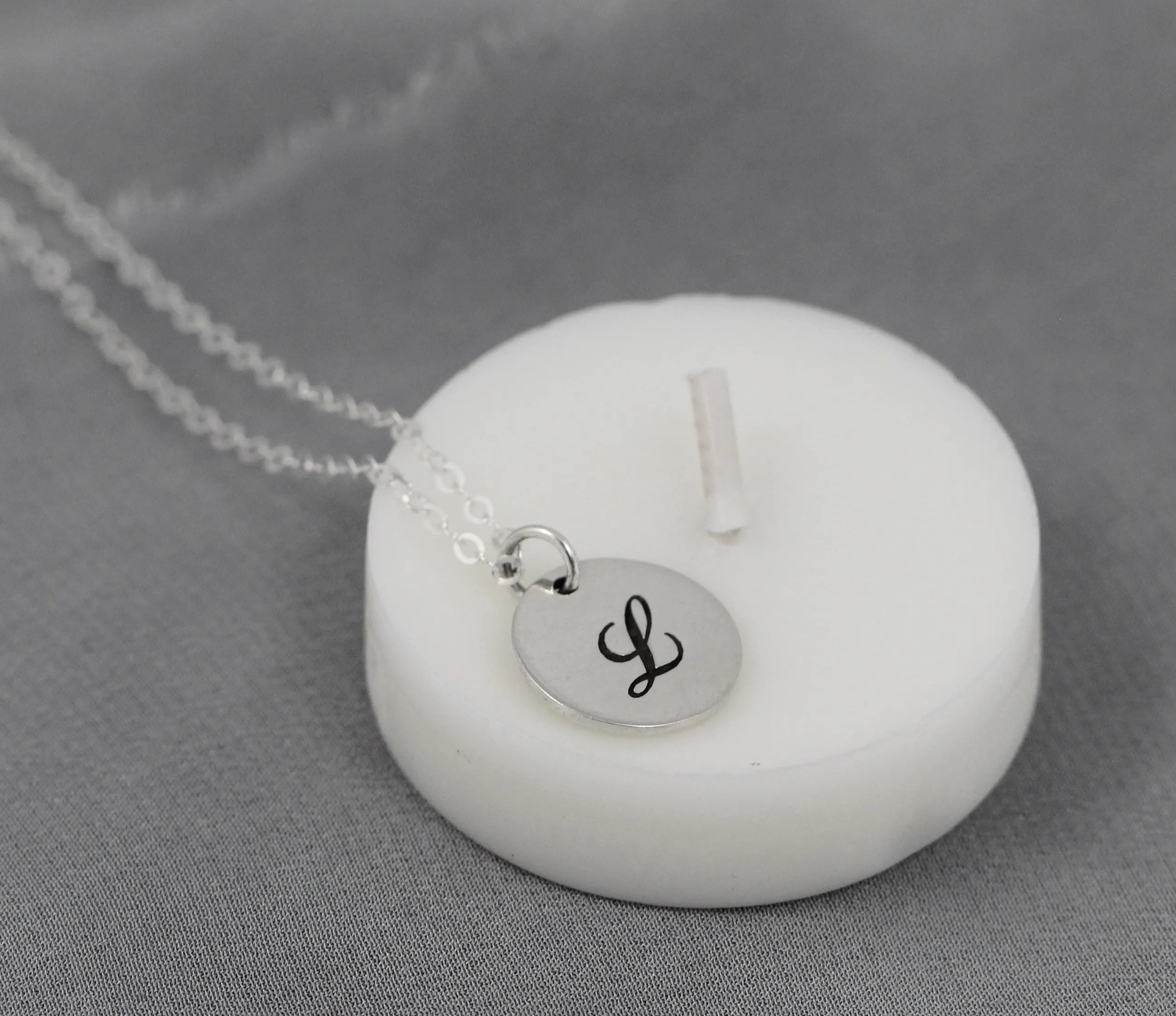 Custom Initial Necklace, Birthstone Jewelry, Personalized Gift for Mom