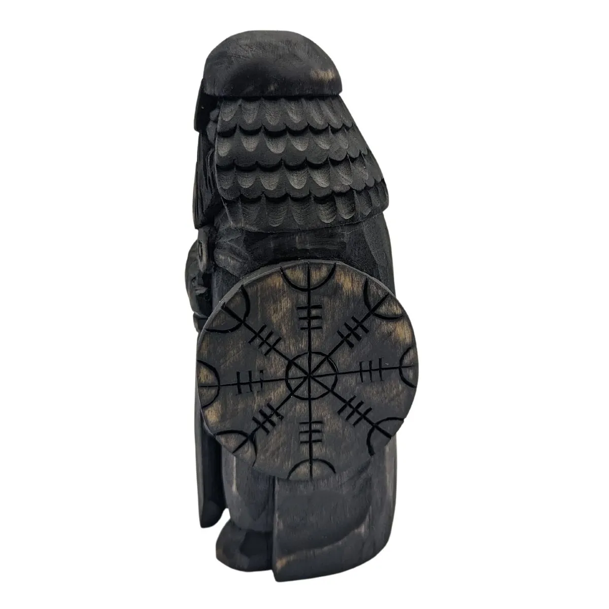 Danish Viking wooden figurine