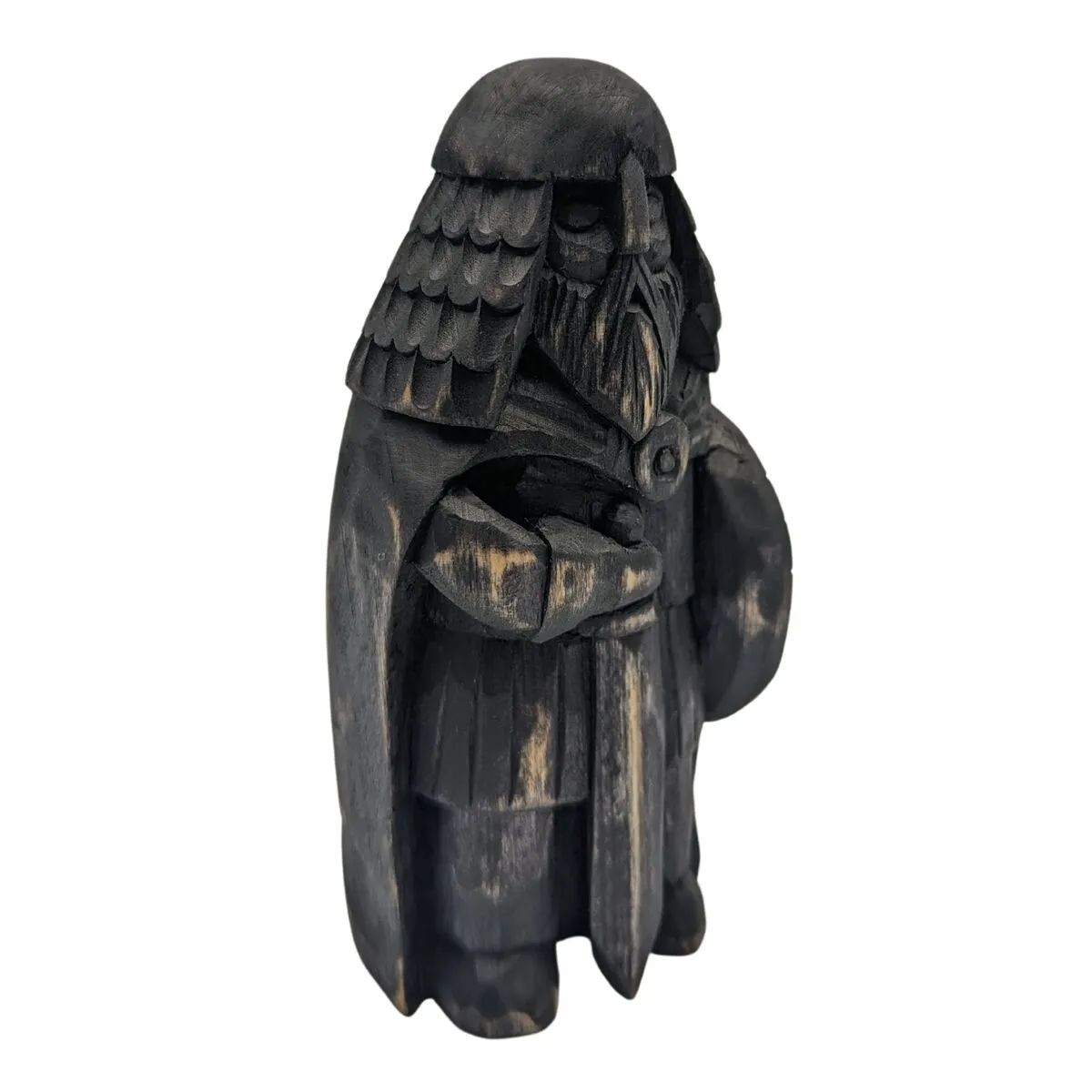 Danish Viking wooden figurine