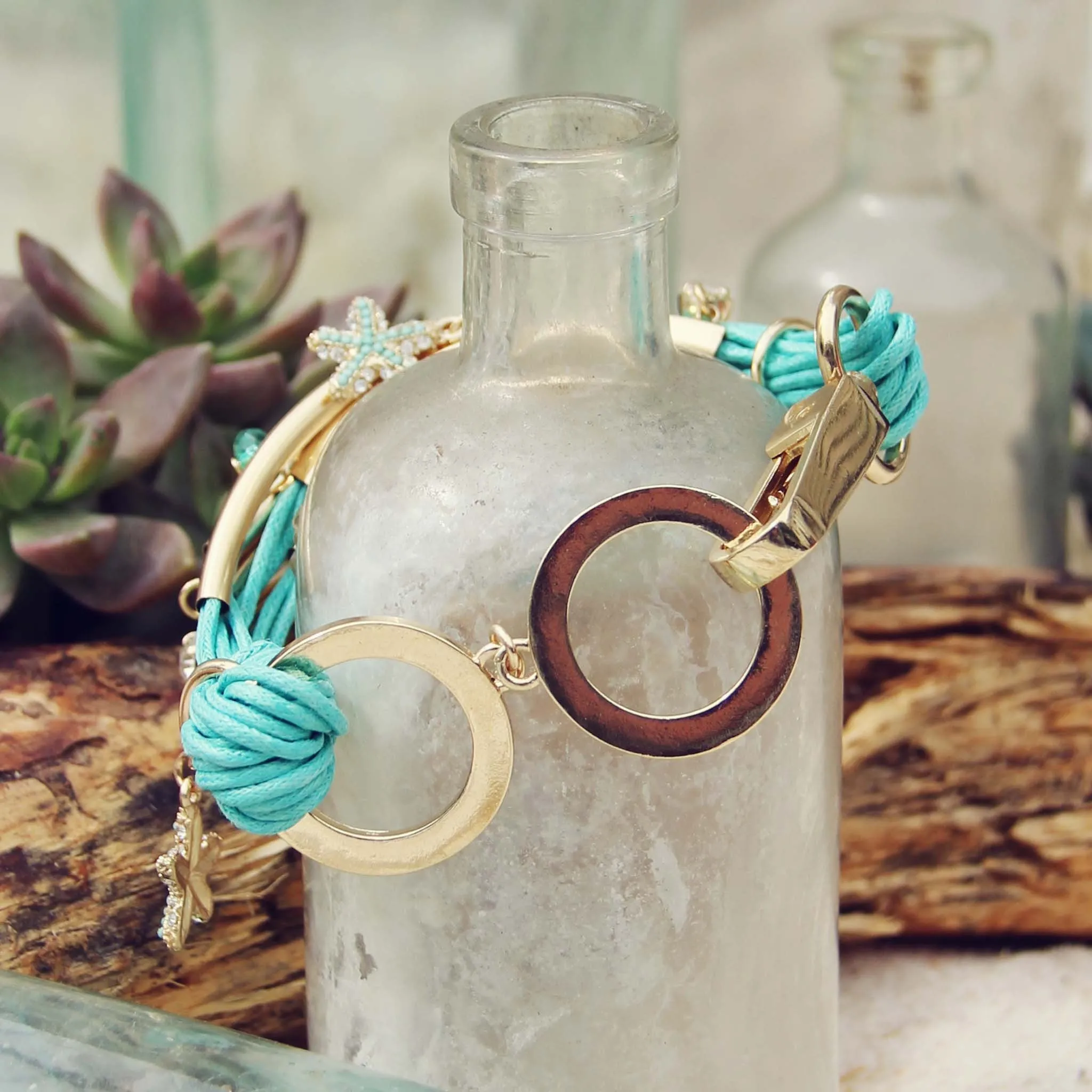 Desert Tide Bracelet in Mint