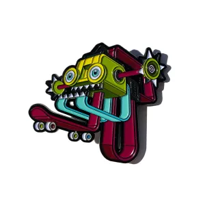 Dirt Monkey x Incedigris - Blockhead - Pin