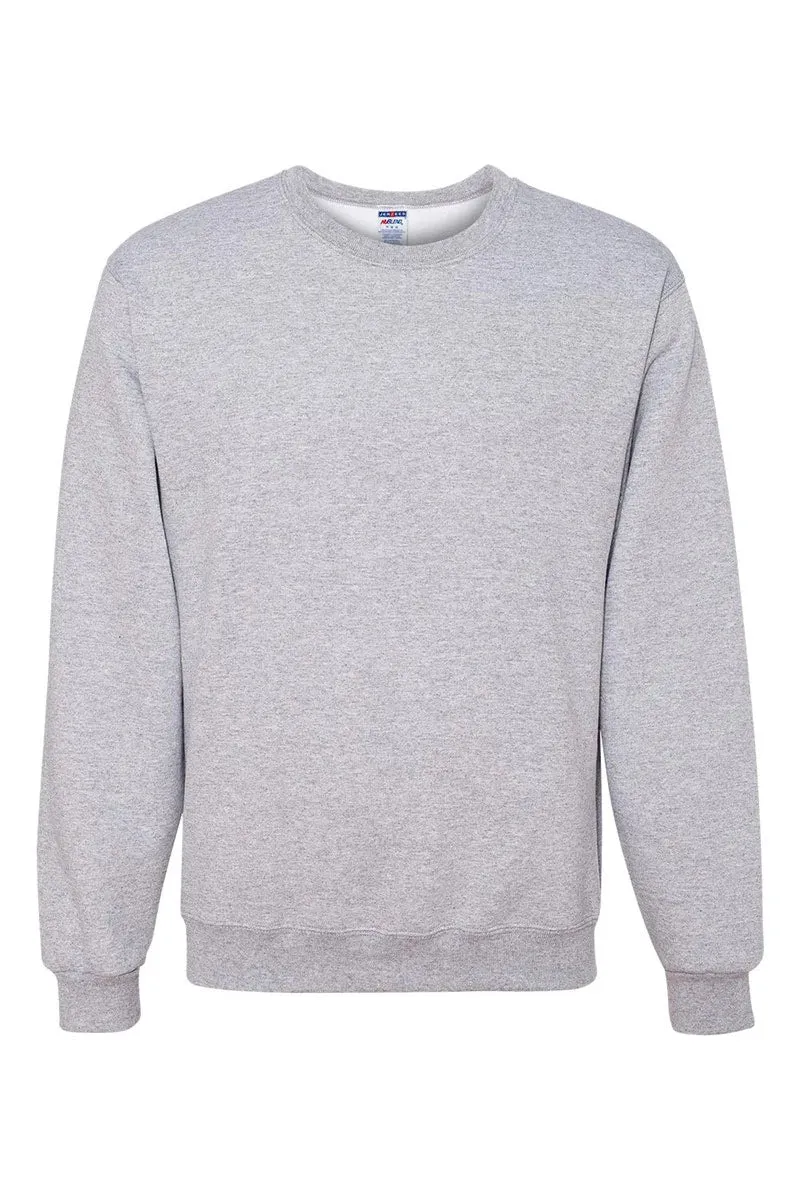 Distressed Softball Heart Unisex NuBlend Crew Sweatshirt