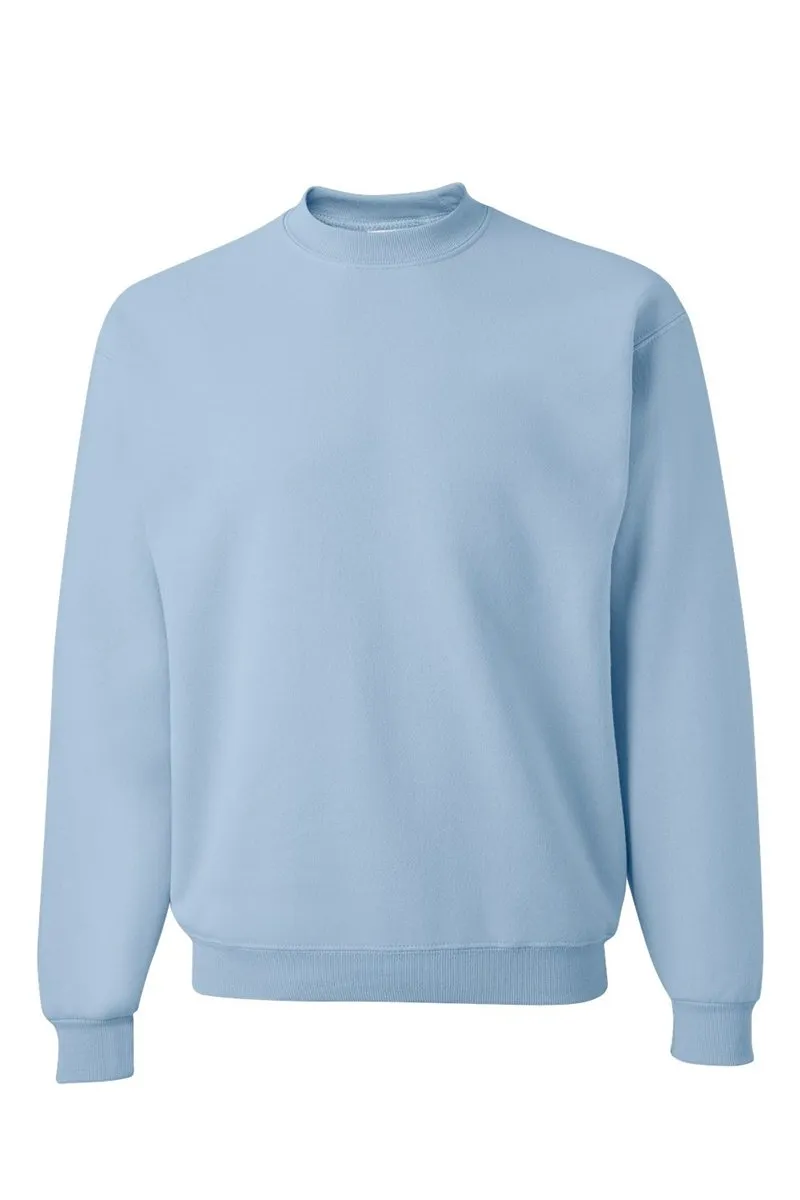 Distressed Softball Heart Unisex NuBlend Crew Sweatshirt