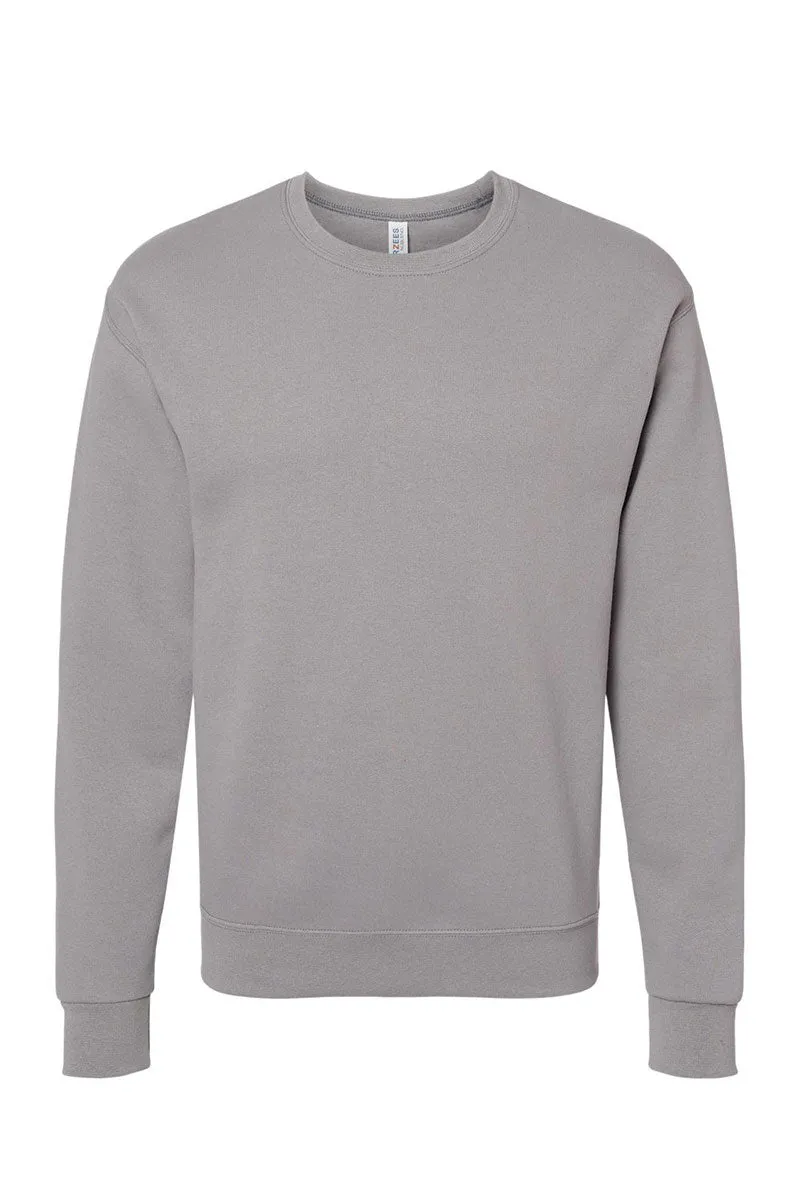 Distressed Softball Heart Unisex NuBlend Crew Sweatshirt