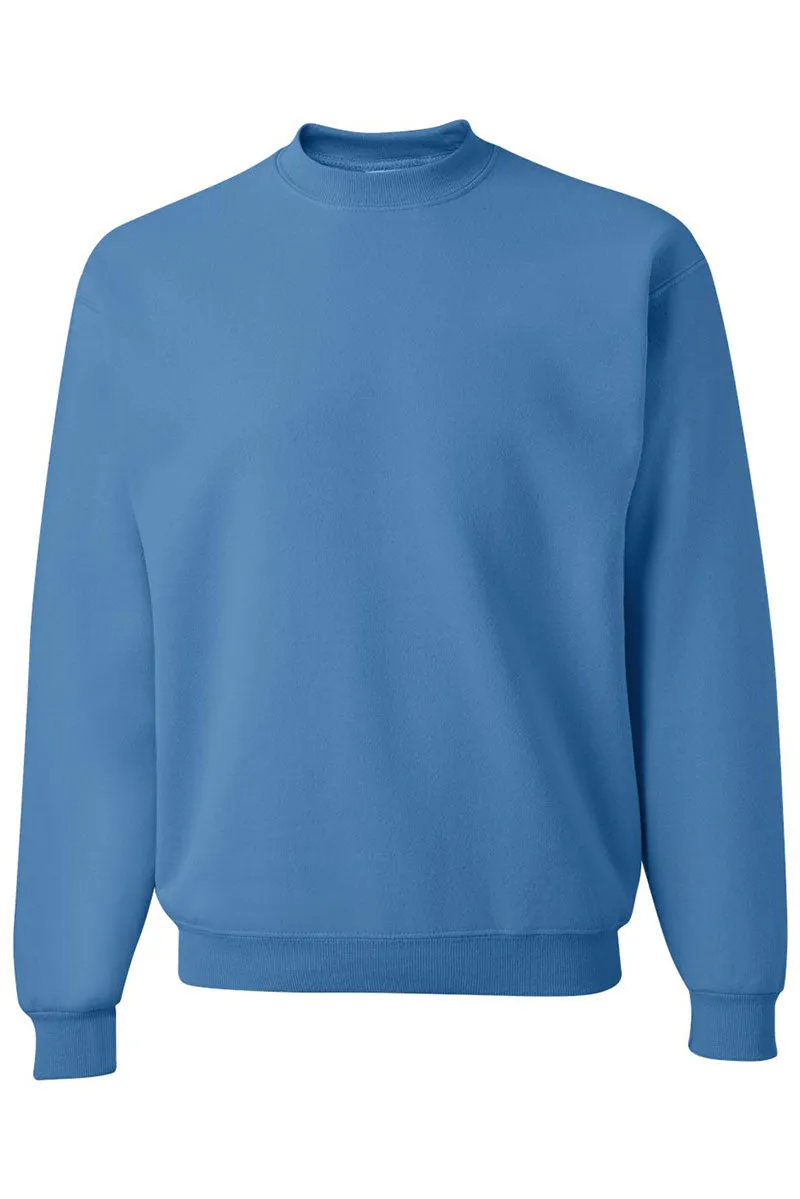 Distressed Softball Heart Unisex NuBlend Crew Sweatshirt