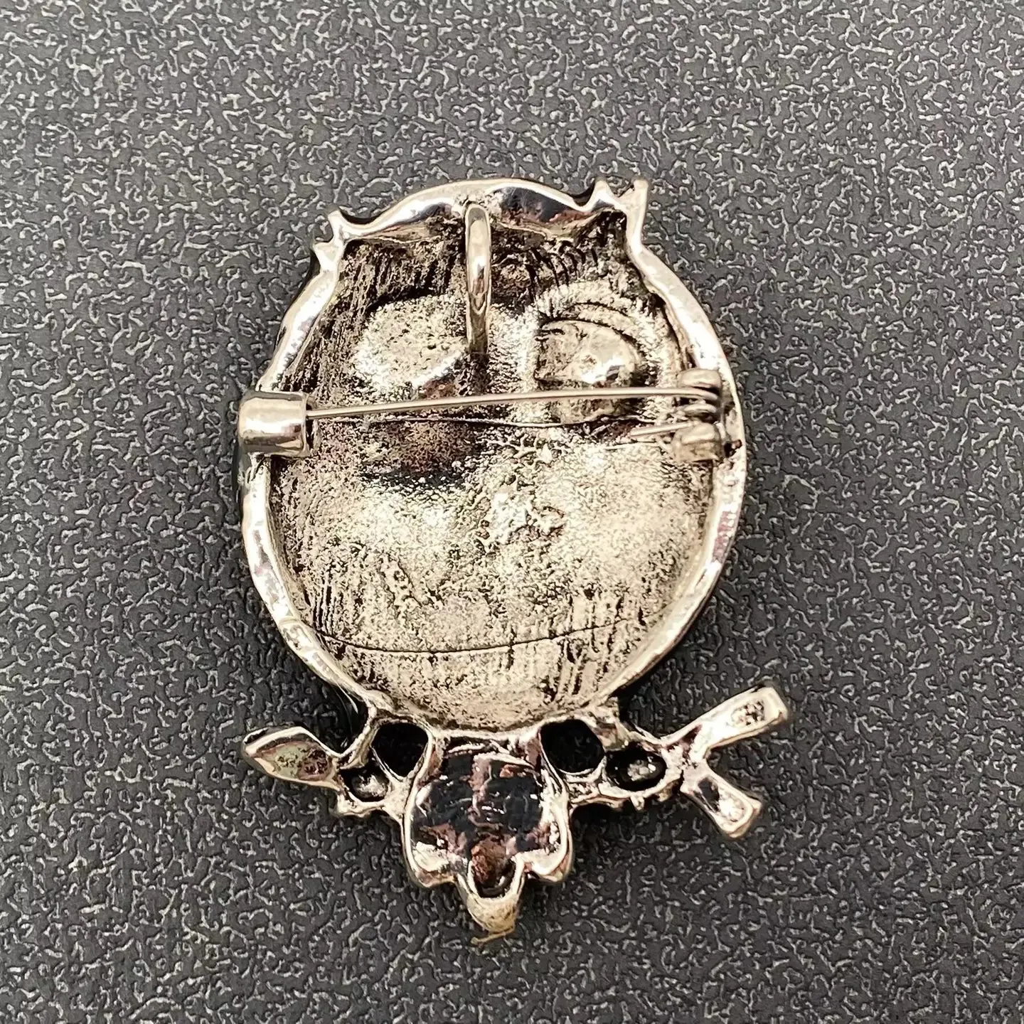Enamel Owl Brooch