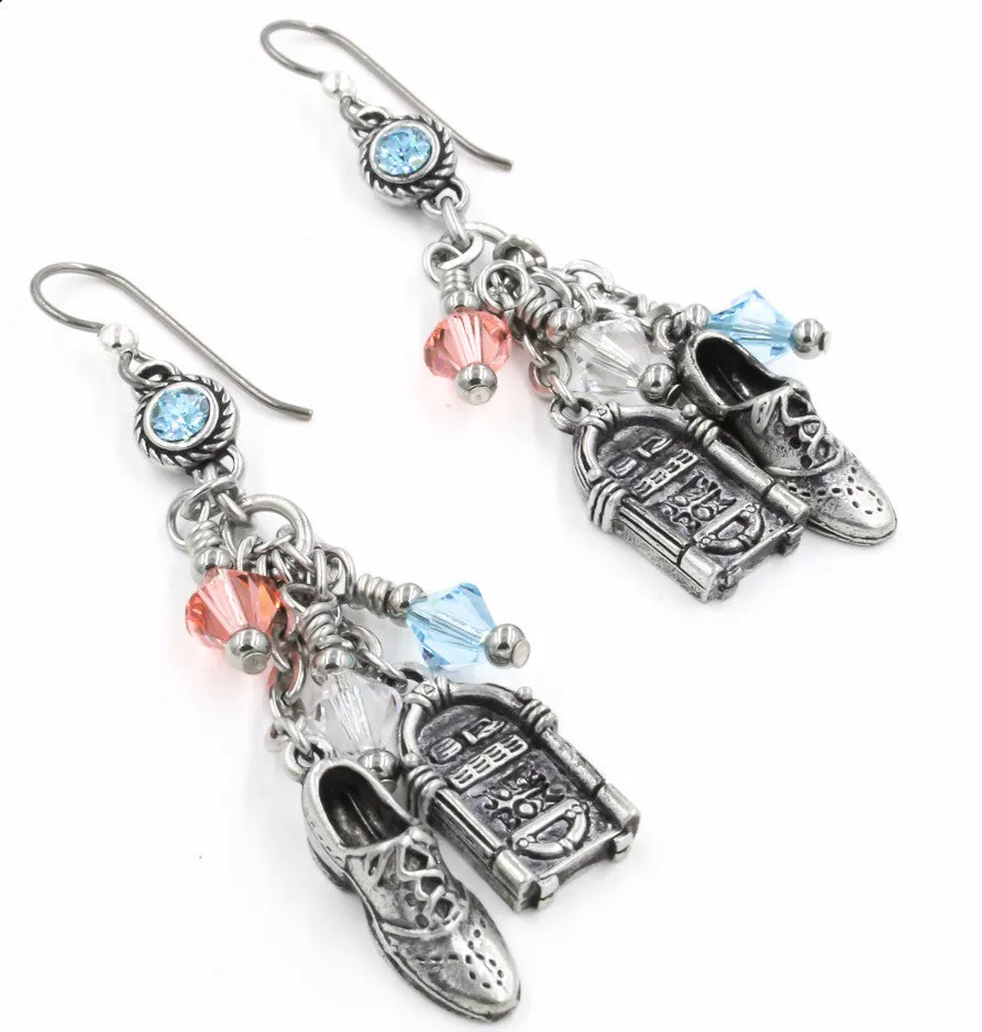 Fabulous 50's Charm Earrings