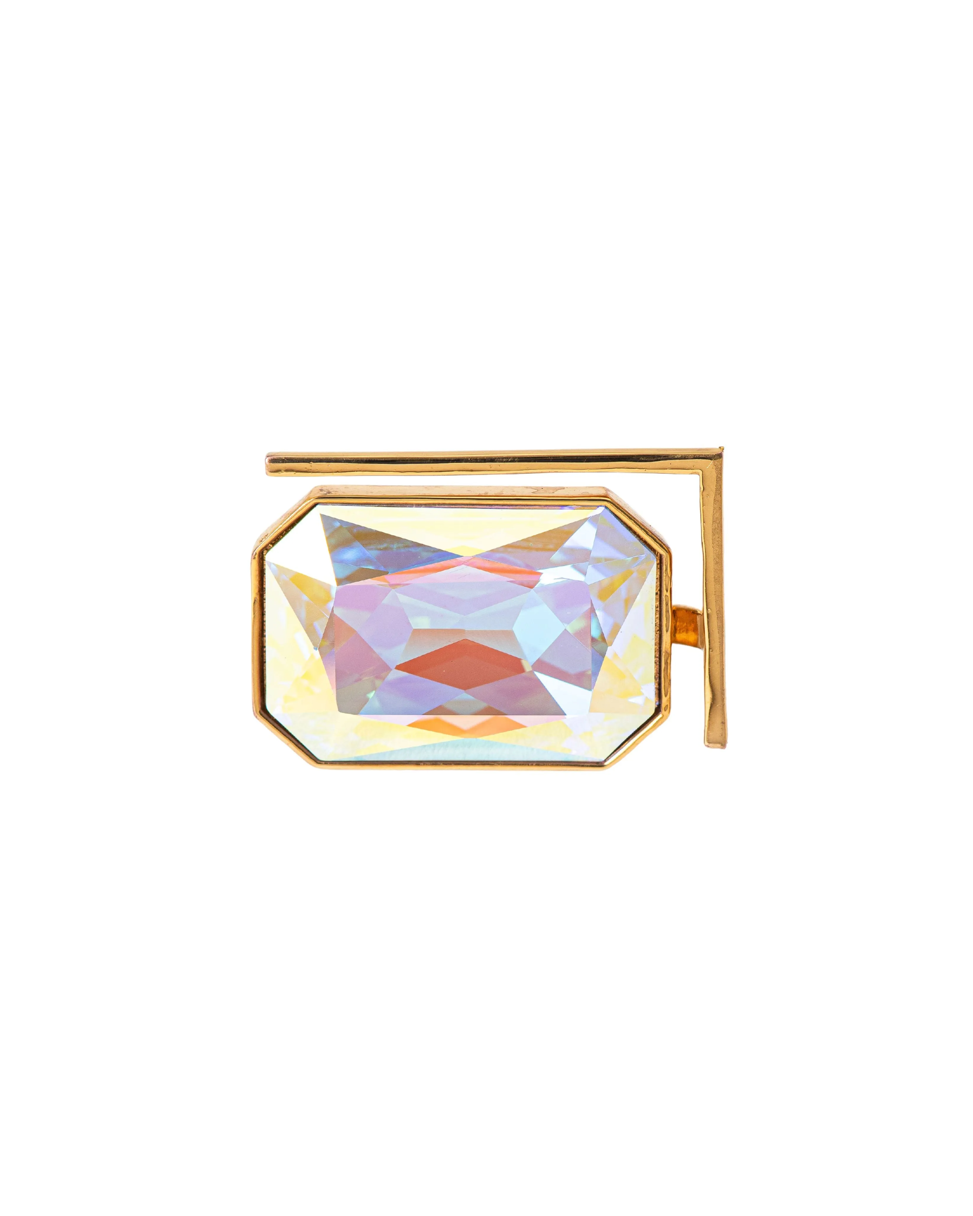 Fashion Jewelry-18k Gold Plated-Cocktail Ring-Radiance Crystal-Multi-VOYCE1004-M-Fashion Edit Voyce