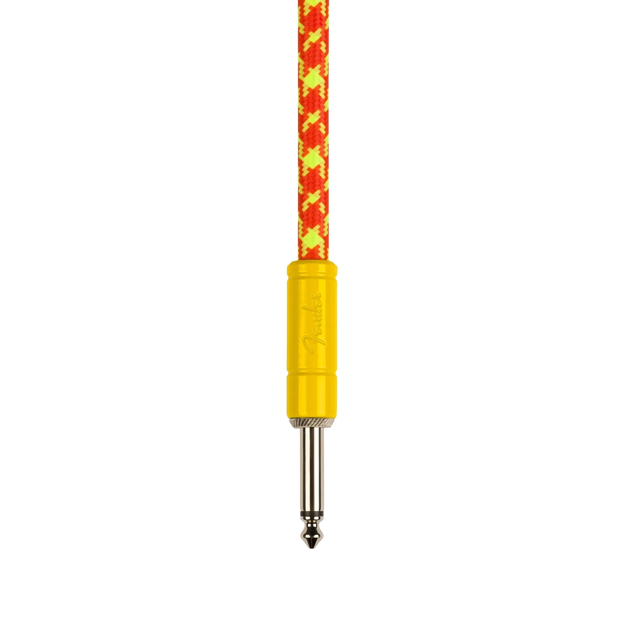 Fender MonoNeon 10FT Angled Instrument Cables, Orange