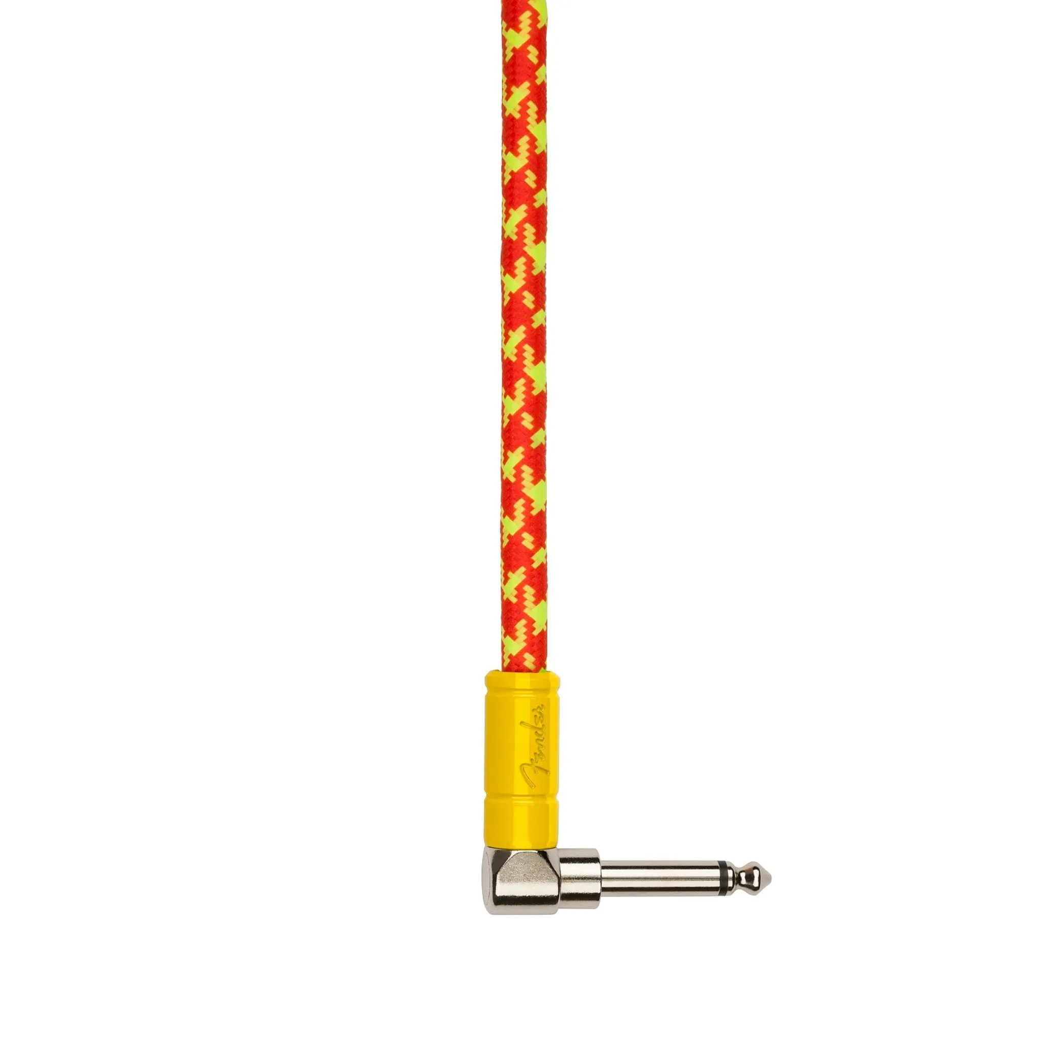 Fender MonoNeon 18.6FT Angled Instrument Cables, Orange