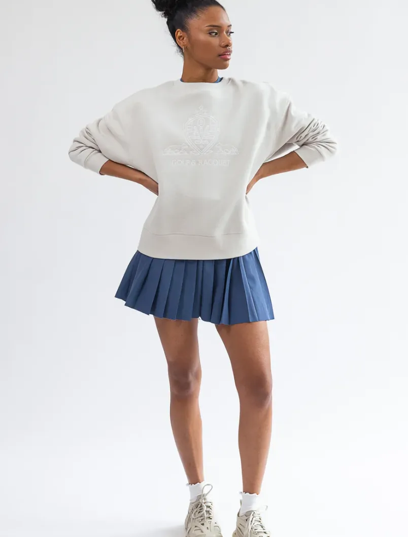 Fore-Te Club Attire - Club Crewneck Sweatshirt - Concrete