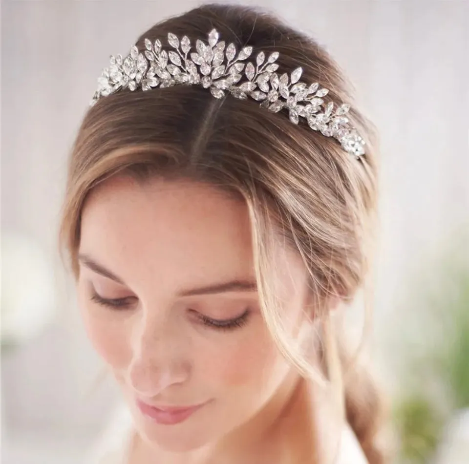 Forever Love Floral Tiara