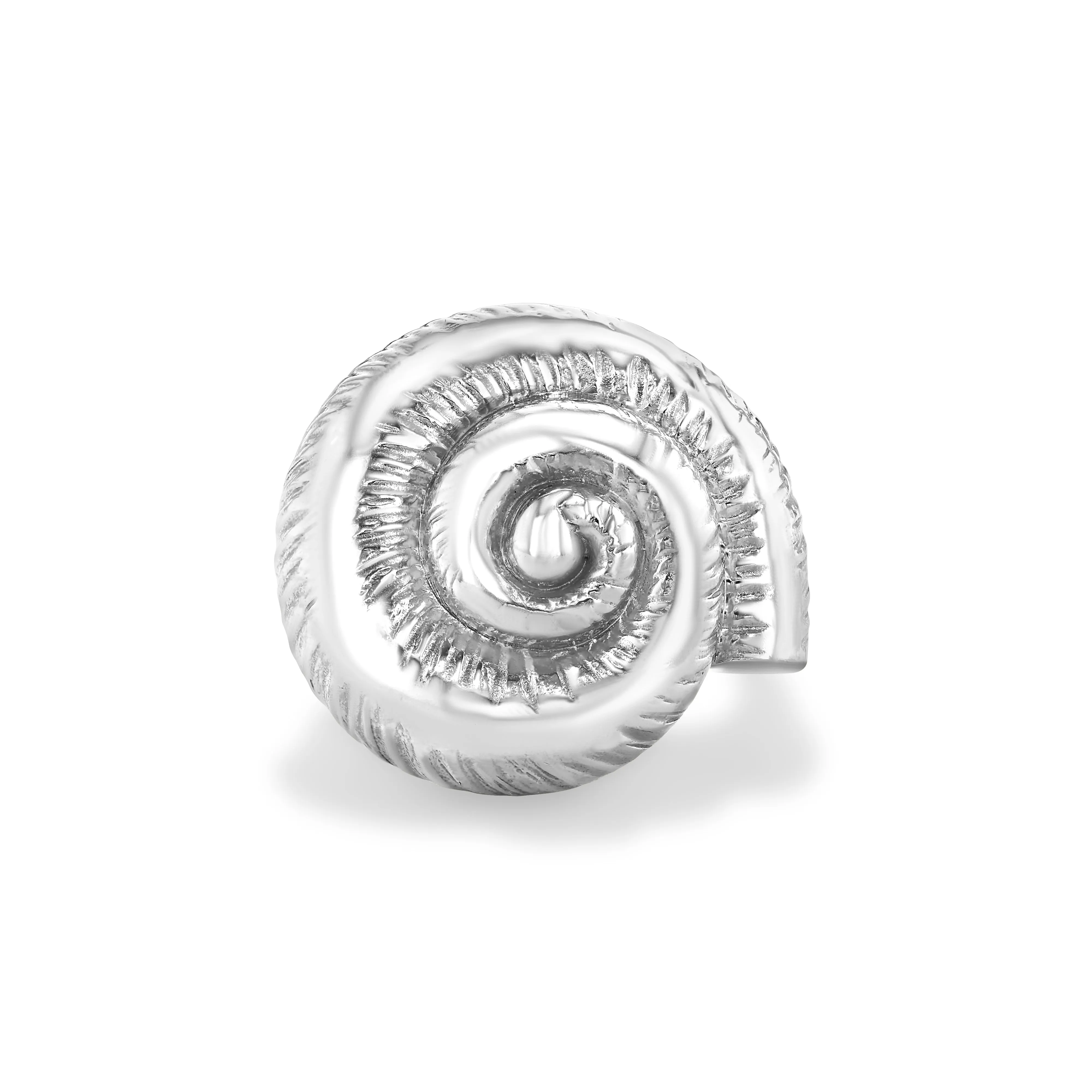 Free Tide Ring in White Rhodium