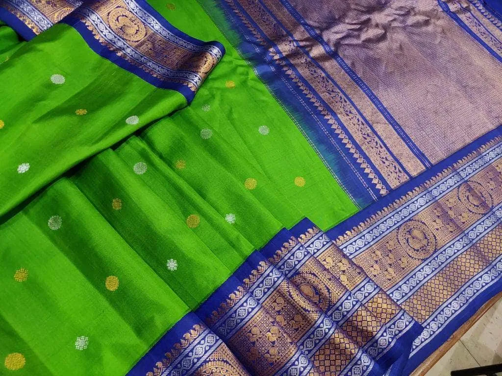 Gadwal Pure Silk Saree