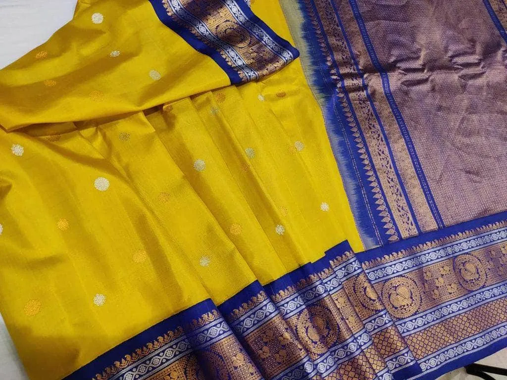 Gadwal Pure Silk Saree