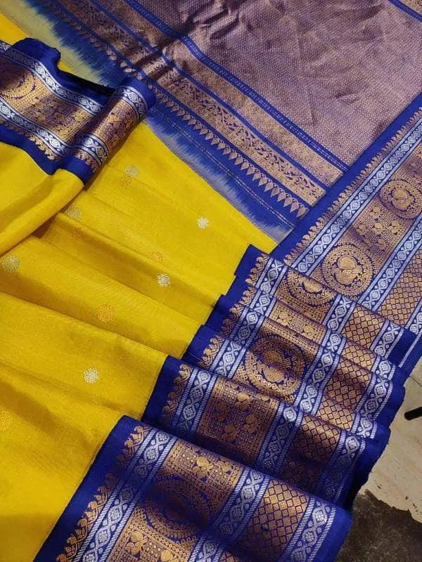 Gadwal Pure Silk Saree