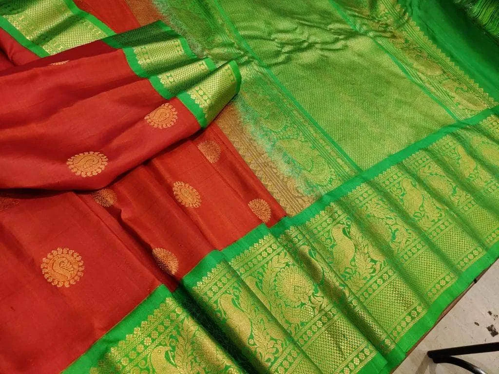 Gadwal Pure Silk Saree