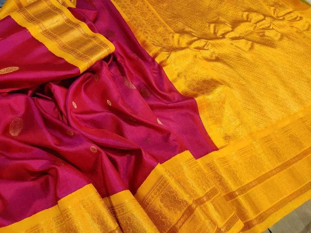 Gadwal Pure Silk Saree