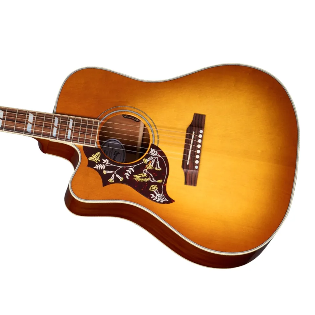 Gibson Hummingbird Standard EC Heritage Left- Handed Acoustic Guitar - Cherry Sunburst