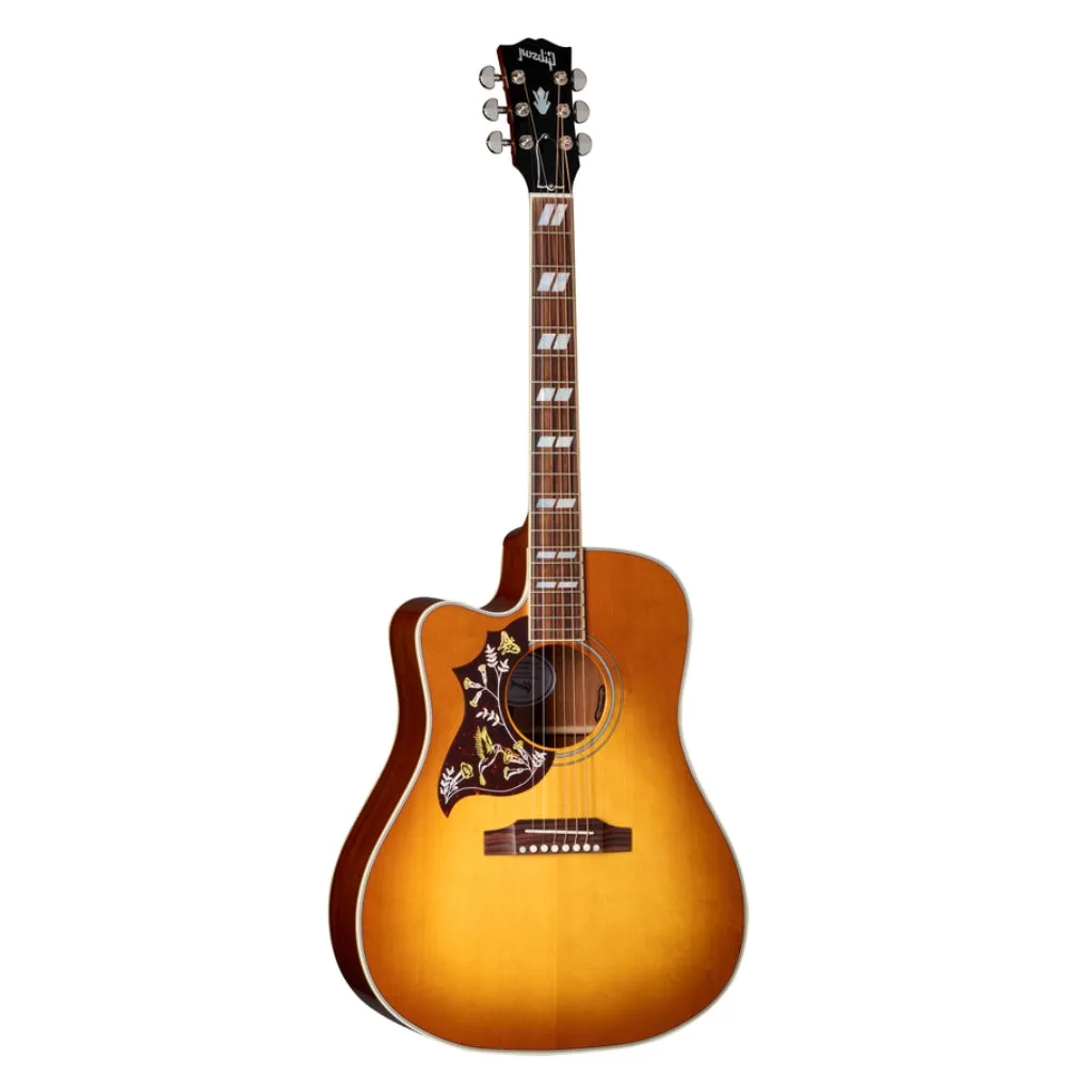 Gibson Hummingbird Standard EC Heritage Left- Handed Acoustic Guitar - Cherry Sunburst
