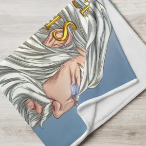 Goddess Athena Throw Blanket