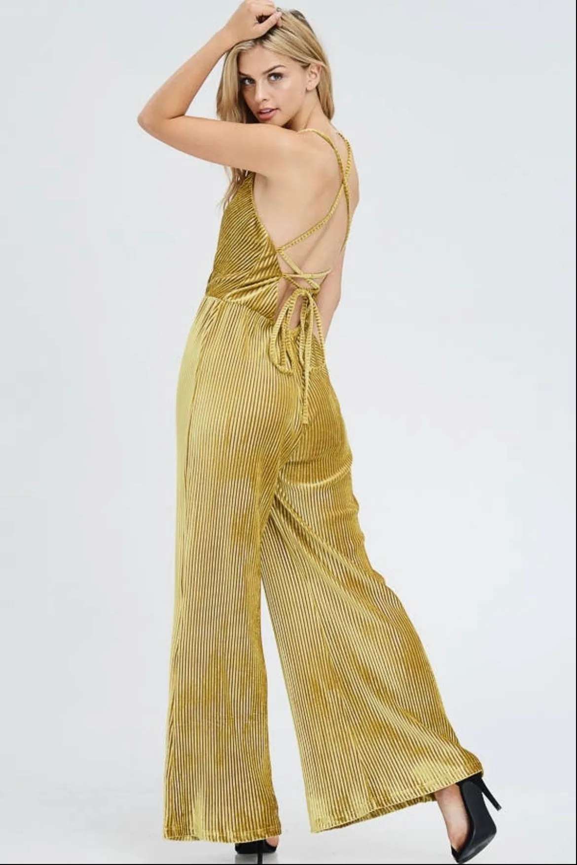 Gold Jumpsuit