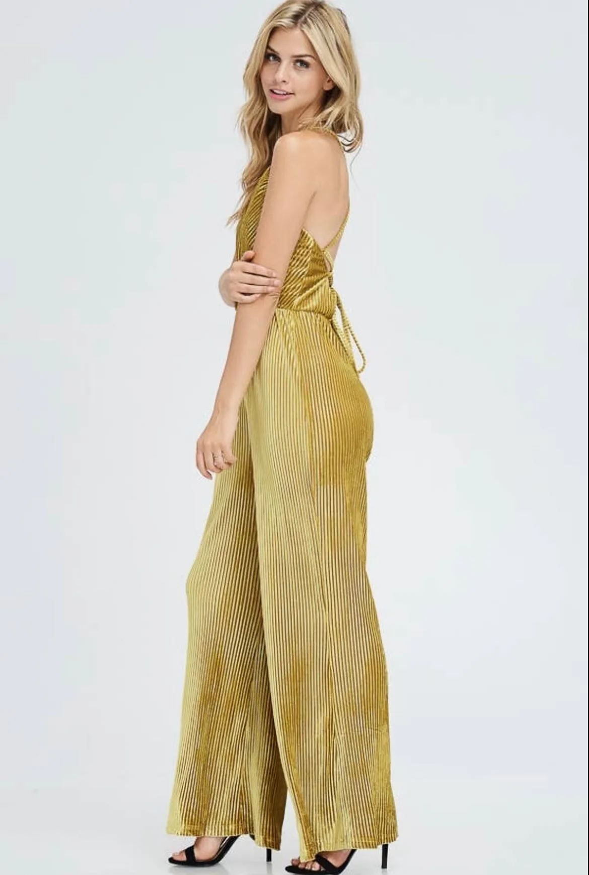 Gold Jumpsuit