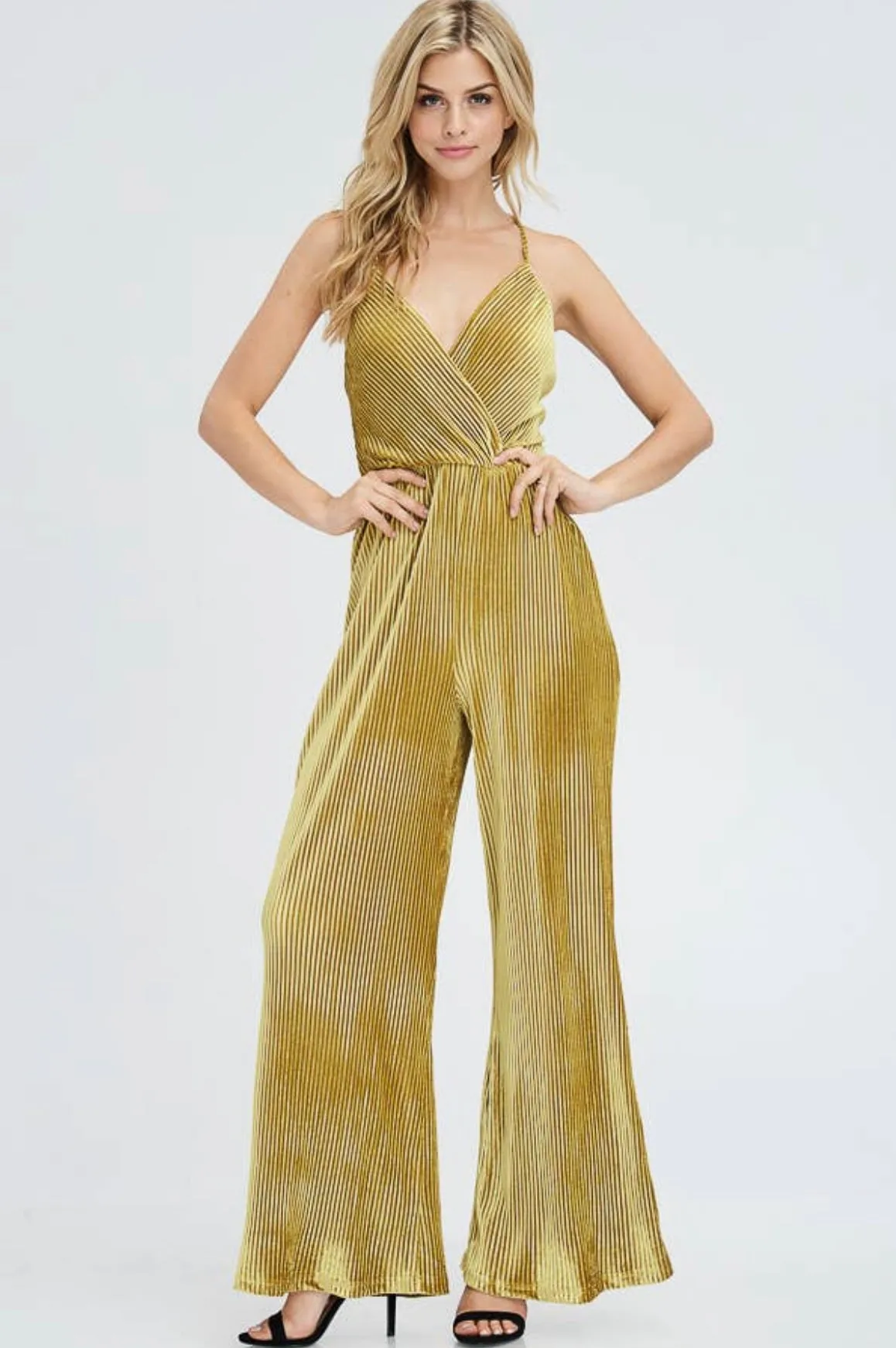 Gold Jumpsuit