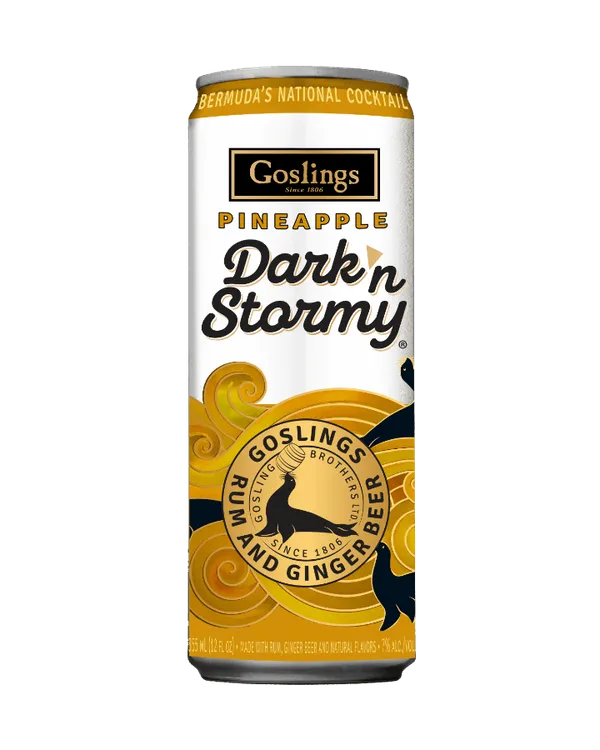 Goslings Pineapple Dark'n Stormy 355ml