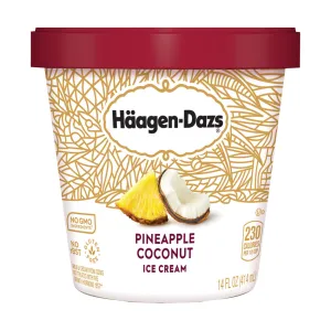 Haagen-Dazs Pineapple Coconut (Pint)