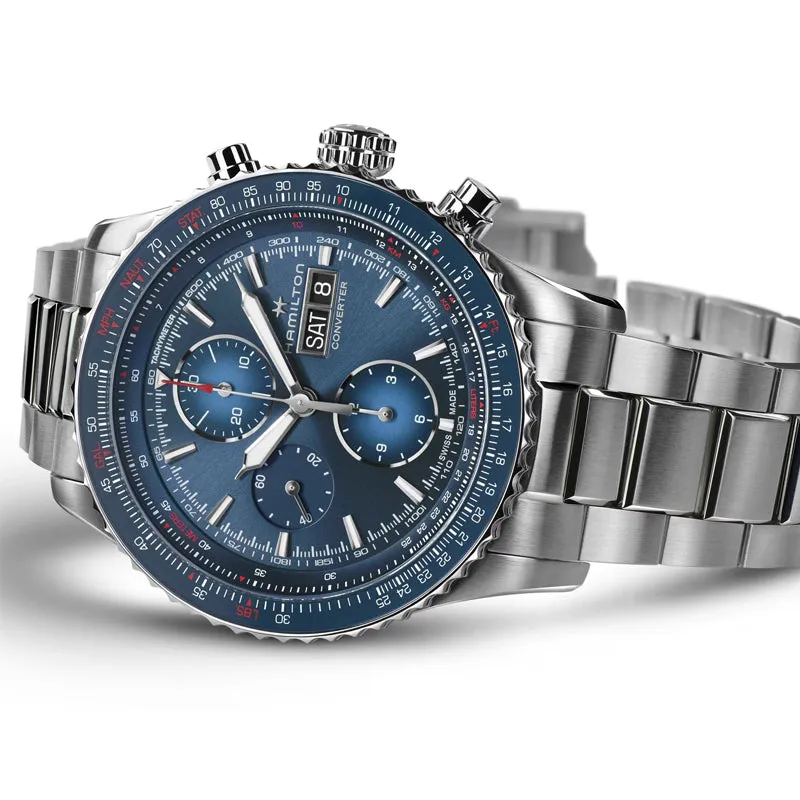 Hamilton - Khaki Aviation Converter Auto Chrono (H76746140)