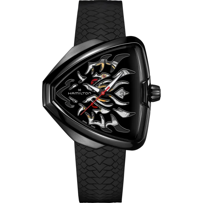Hamilton - Ventura Dragon Elvis 80 Skeleton Auto (H24535332)