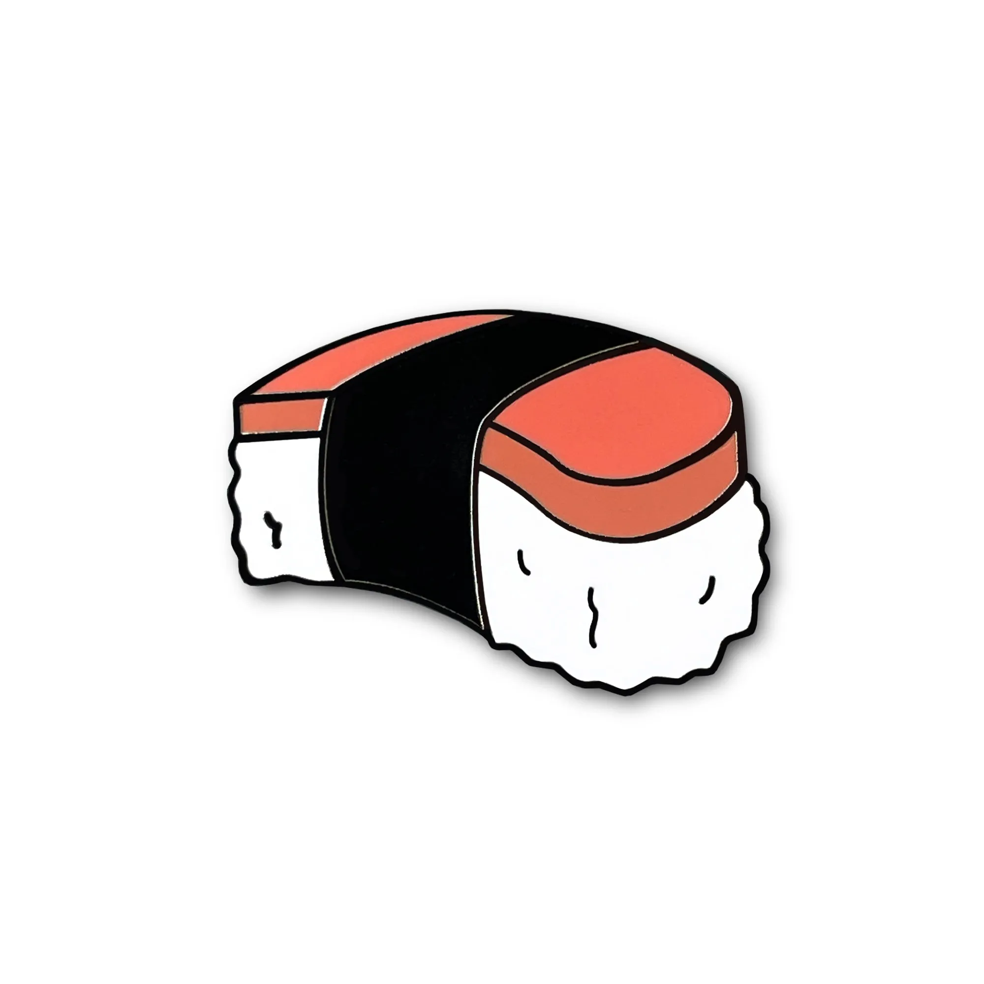 Hawaii: Spam Musubi Lapel Enamel Pin