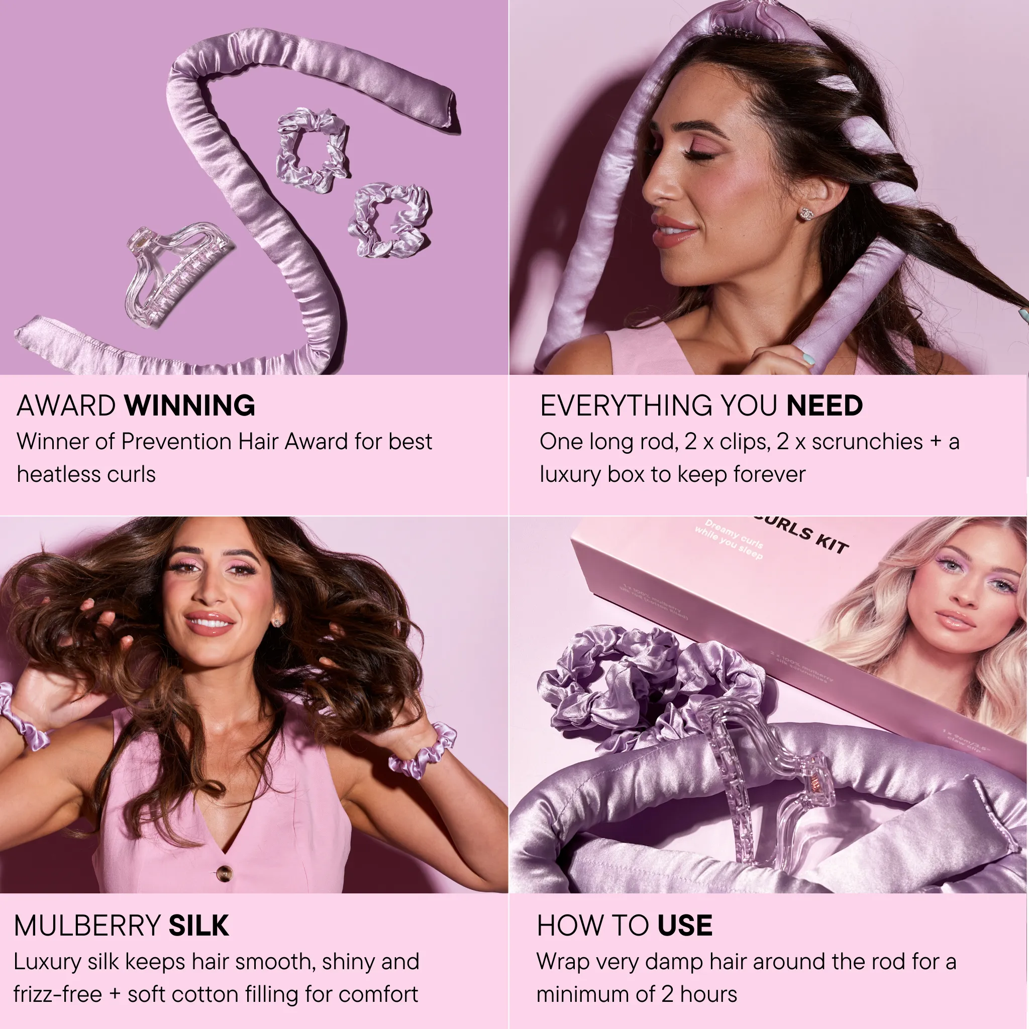Heatless Curls Kit