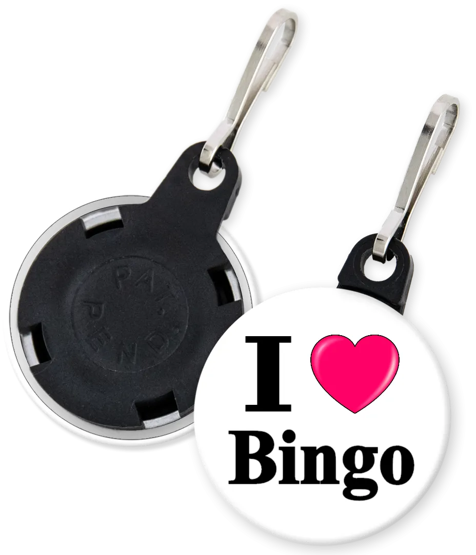 I Love Bingo Button Sets