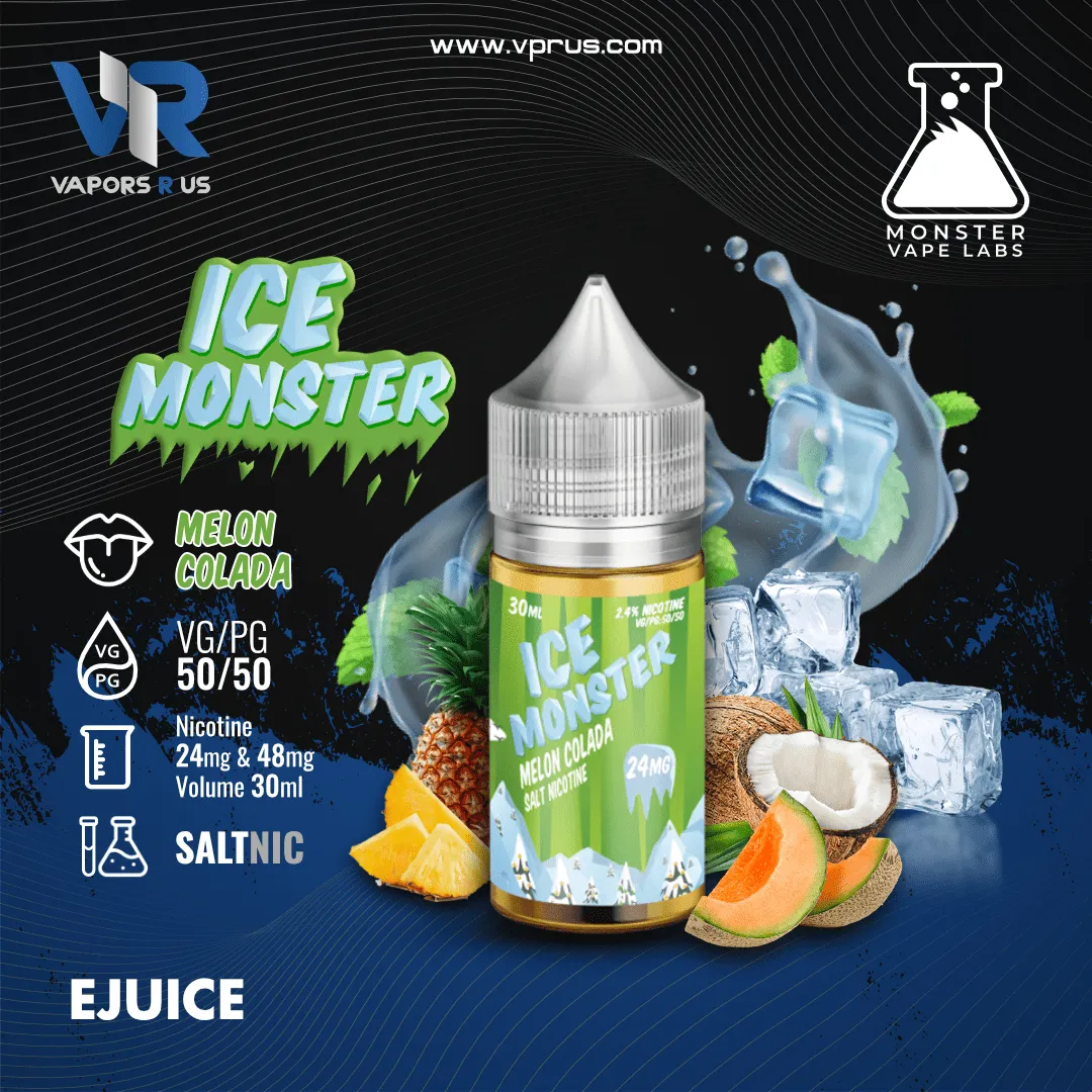 ICE MONSTER - Melon Colada 30ml (SaltNic)
