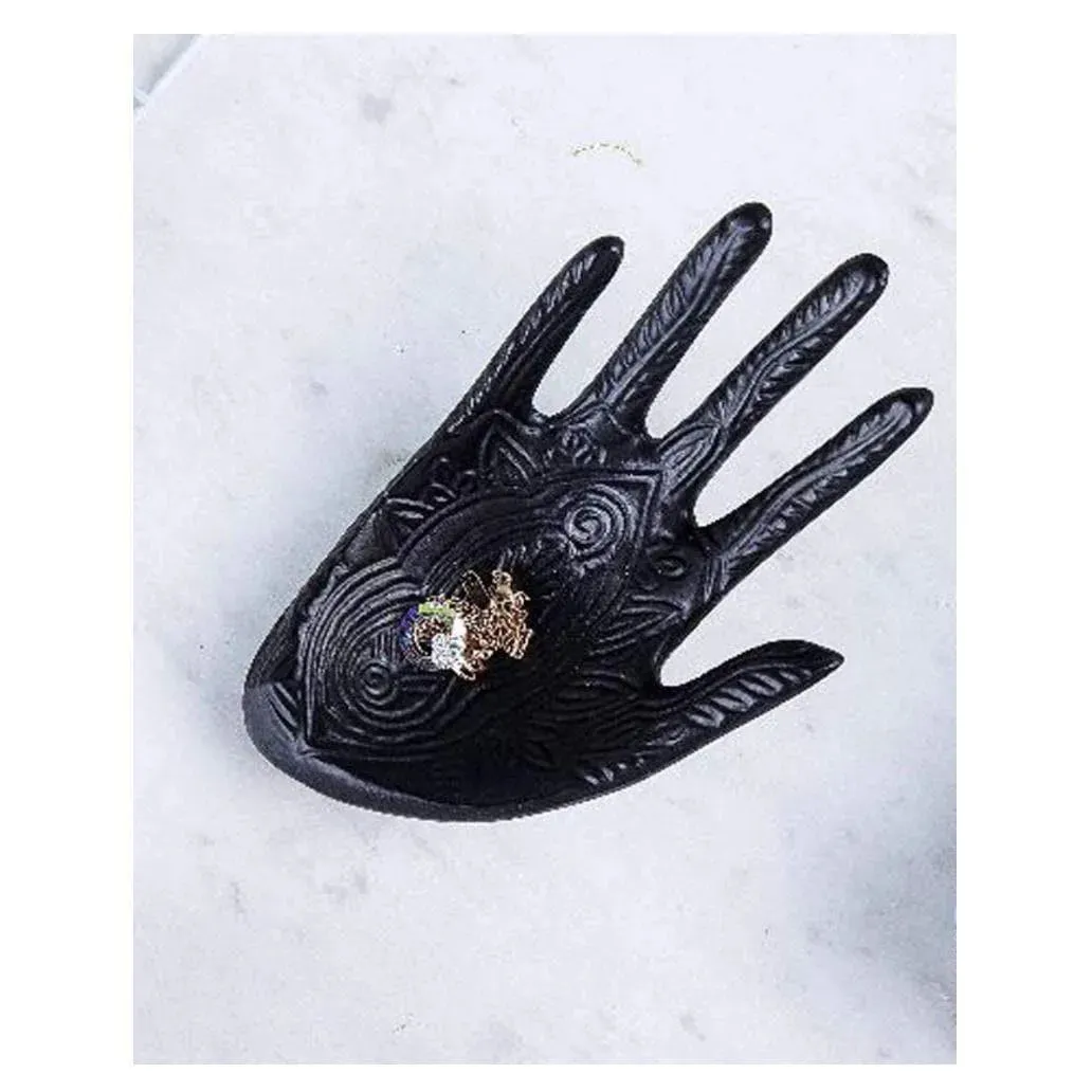 Intricate Carved Henna Hand