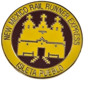 Isleta Pueblo Station Pin