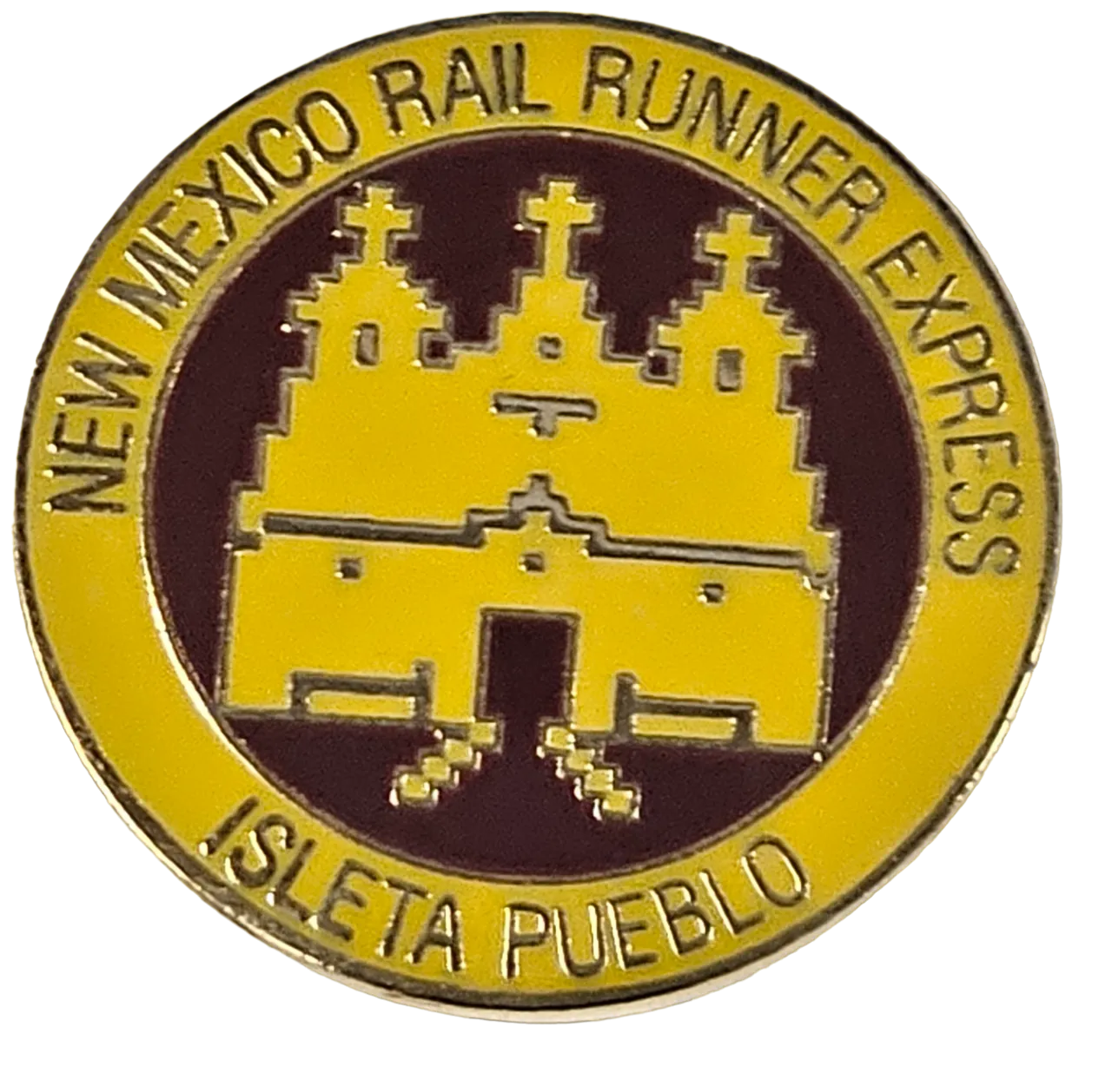 Isleta Pueblo Station Pin