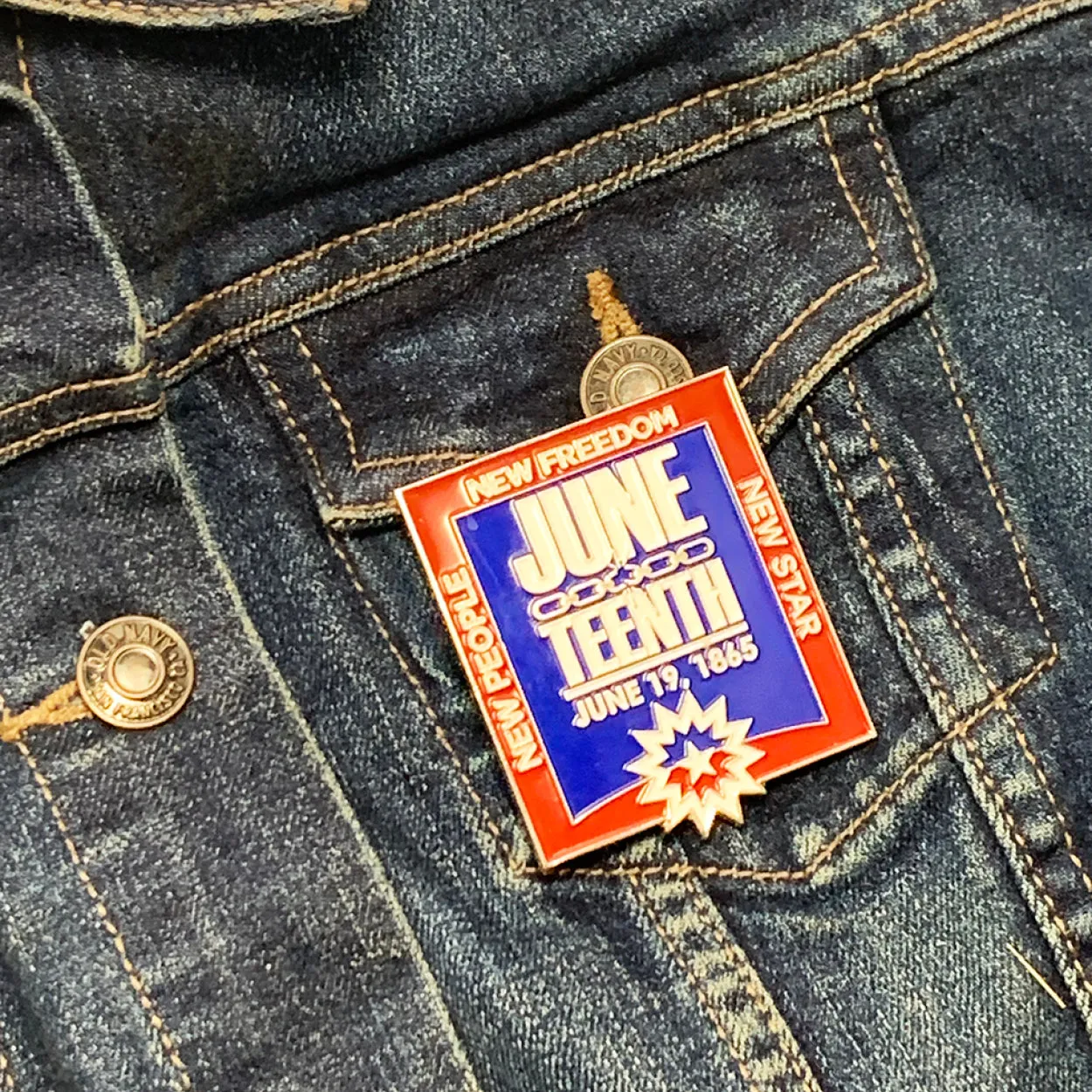 Juneteenth 2" Soft Enamel Pin