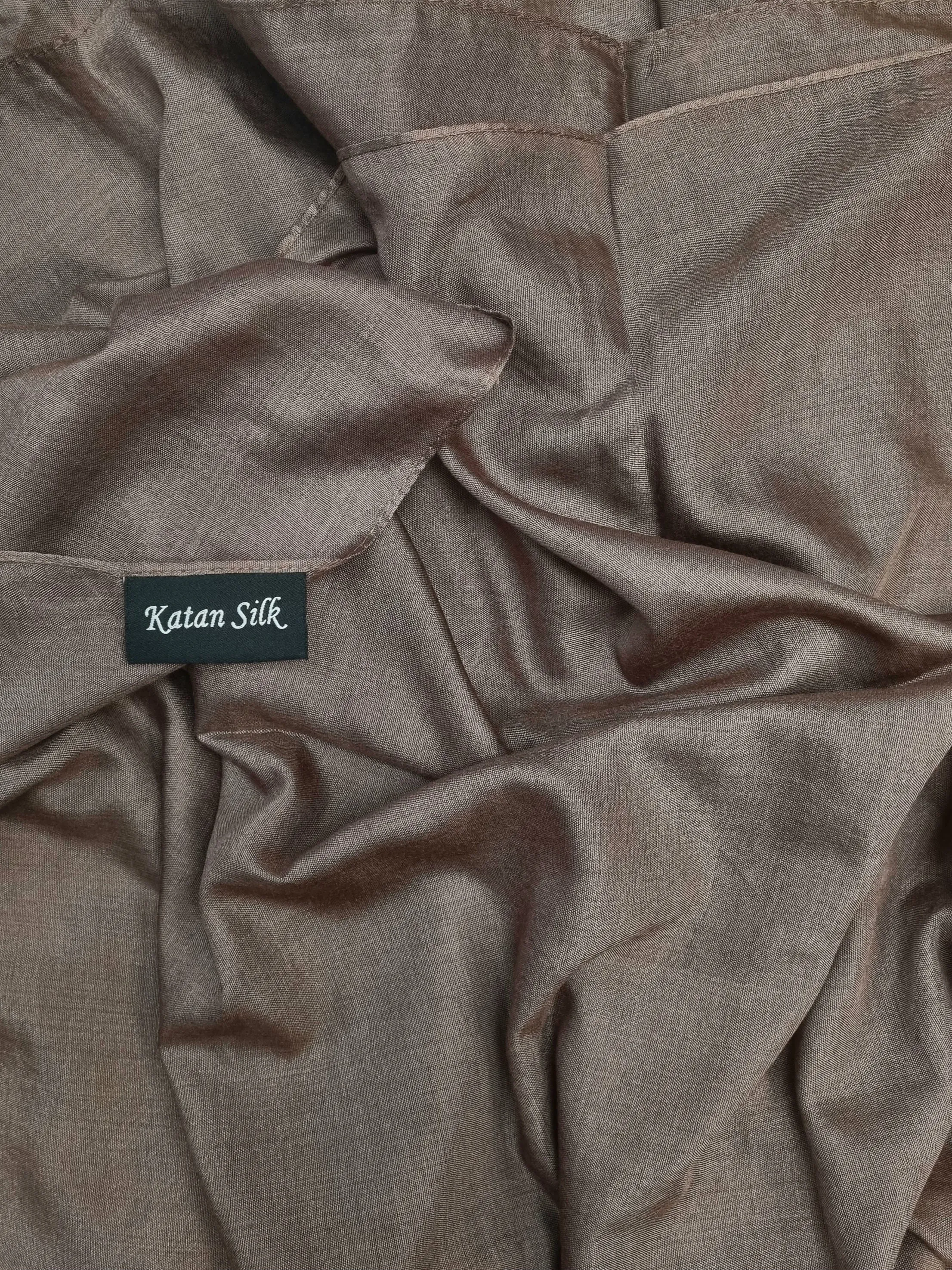 Katan Silk Hijab - Mocha