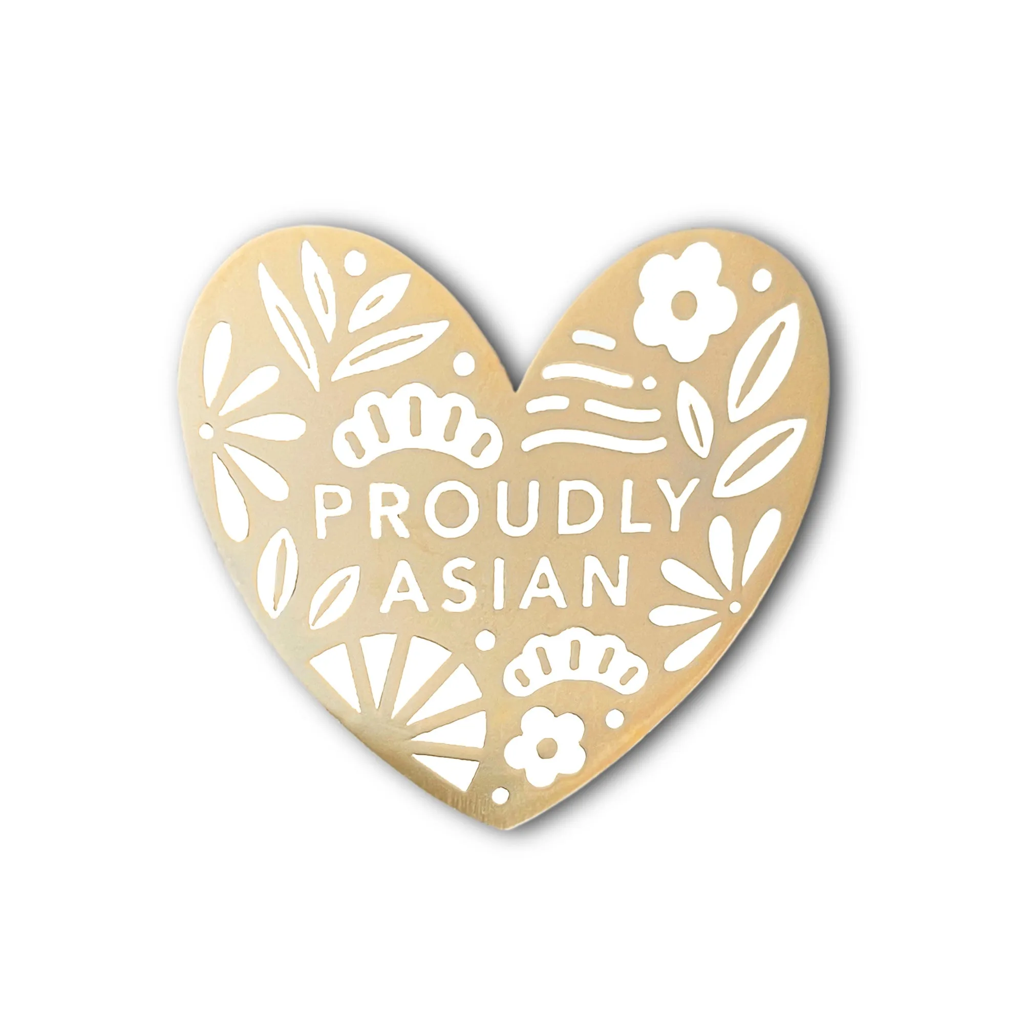 Kela Designs: Proudly Asian Enamel Pin