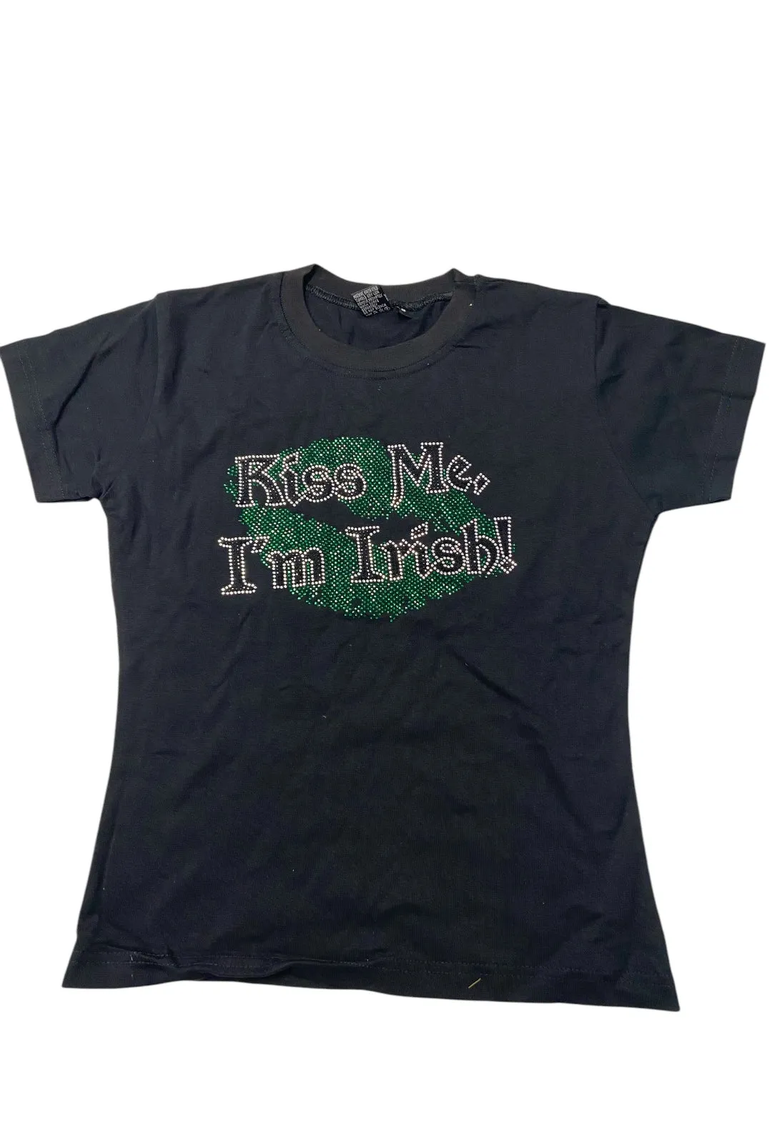 Kiss Me I'm Irish Ladies T-Shirt