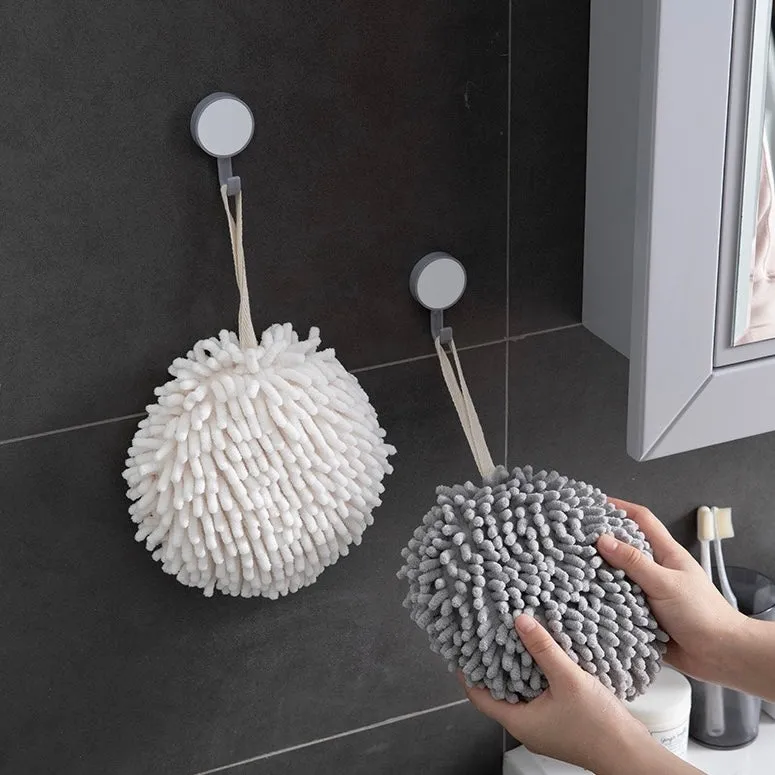 Kitchen & Bathroom Absorbent Soft Towel Ball Wipe Sponge